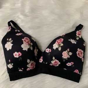 VS PINK No wire floral bra-EUC size 36DD